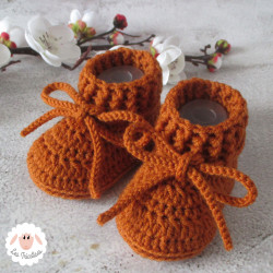 Bonnet ourson et chaussons