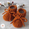 Bonnet ourson et chaussons