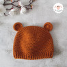 Bonnet ourson et chaussons