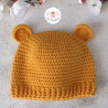 Bonnet ourson et chaussons