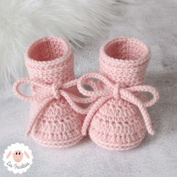 Chaussons à cordons en laine mérinos