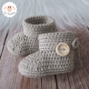 Chaussons handmade en laine mérinos
