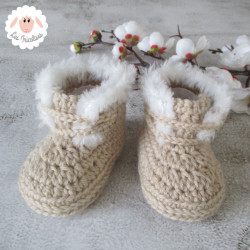 Bonnet ourson et chaussons d'hiver