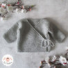 Brassière et chaussons en laine mérinos