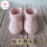Chaussons fille ou garçon en laine mérinos