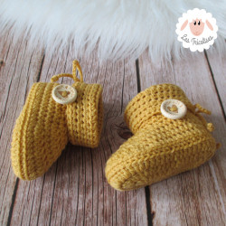Chaussons en laine mérinos