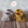 Chaussons en laine mérinos