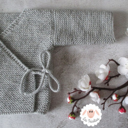 Brassière et chaussons en laine mérinos