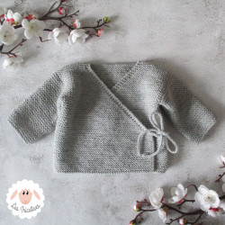 Brassière et chaussons en laine mérinos