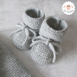 Brassière et chaussons en laine mérinos