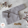 Brassière de naissance en laine mérinos
