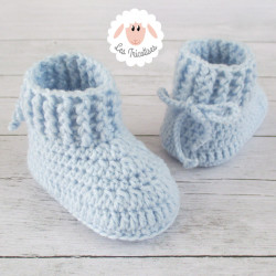 Chaussons bébé en laine bio