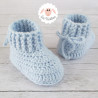 Chaussons bébé en laine bio