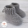 Chaussons bébé en laine bio