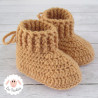 Chaussons bébé en laine bio