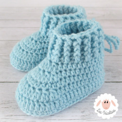 Chaussons bébé en laine bio