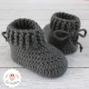 Chaussons bébé en laine bio
