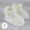 Chaussons bébé en laine bio