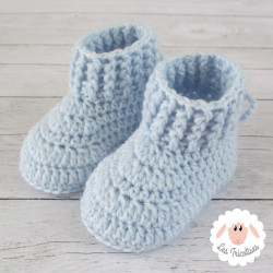Chaussons bébé en laine bio