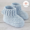Chaussons bébé en laine bio