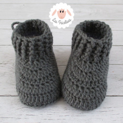 Chaussons bébé en laine bio