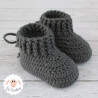 Chaussons bébé en laine bio