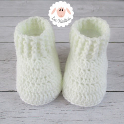Chaussons bébé en laine bio