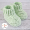 Chaussons bébé en laine bio
