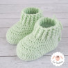 Chaussons bébé en laine bio