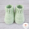 Chaussons bébé en laine bio