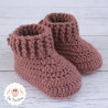 Chaussons bébé en laine bio
