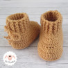 Chaussons bébé en laine bio