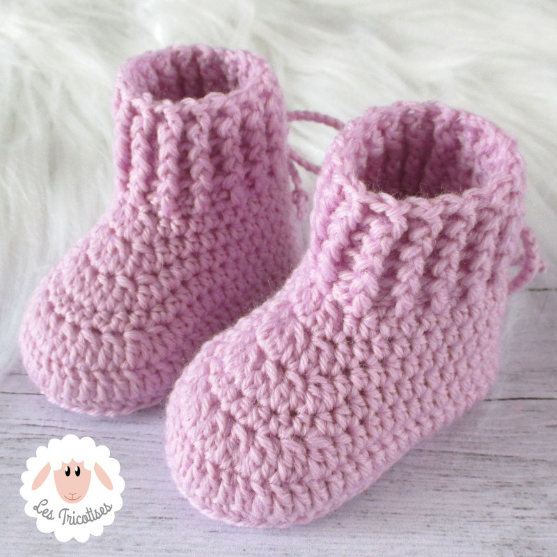 Chaussons bébé en laine bio
