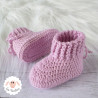 Chaussons bébé en laine bio