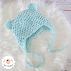 Bonnet ourson cache-oreilles