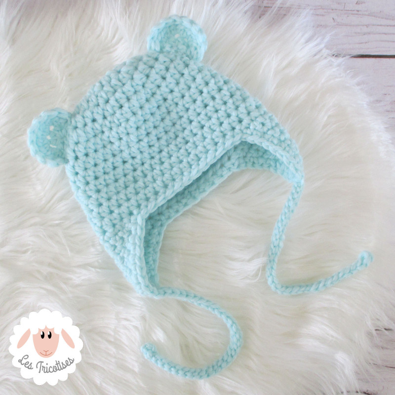 Bonnet ourson cache-oreilles