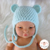 Bonnet ourson cache-oreilles