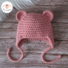 Bonnet ourson cache-oreilles