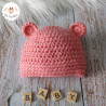Bonnet ourson et chaussons fausse fourrure