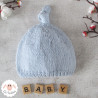 Bonnet de naissance en laine mérinos