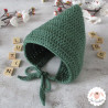 Bonnet béguin de lutin en laine mérinos