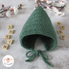 Bonnet béguin de lutin en laine mérinos