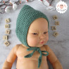 Bonnet béguin de lutin en laine mérinos