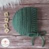 Bonnet béguin en laine mérinos