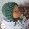 Bonnet béguin en laine mérinos