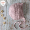 Bonnet béguin en laine mérinos
