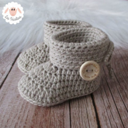 Chaussons handmade en laine mérinos