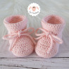 chaussons bébé en laine mérinos