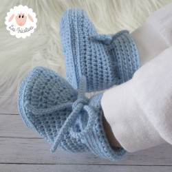 chaussons bébé en laine mérinos