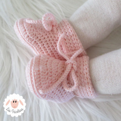 chaussons bébé en laine mérinos